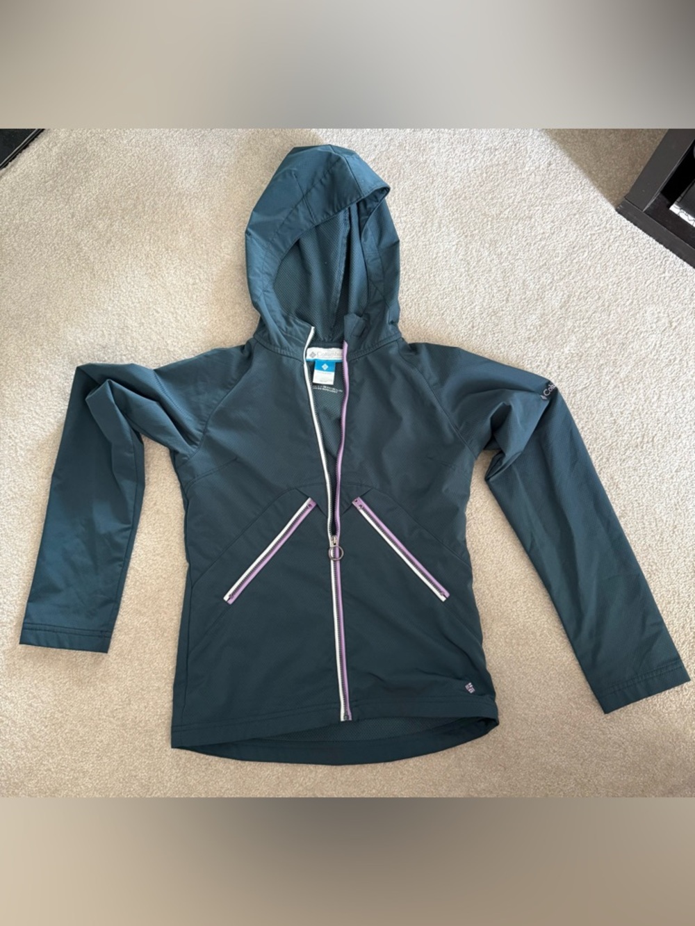 Columbia Kids Hooded Lightweight Jacket